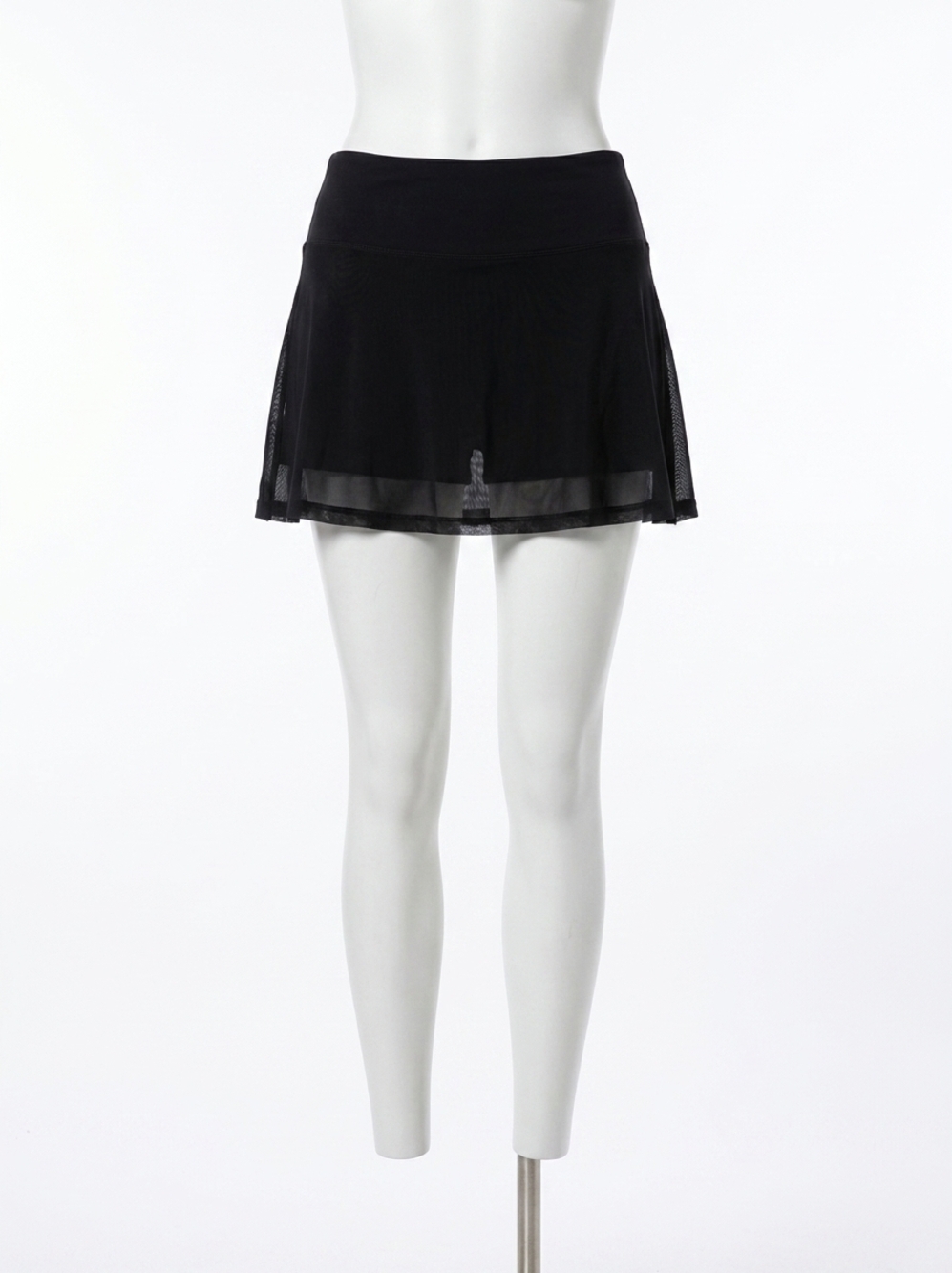 NEW SMITH & QUINN women's reese skort in sheer black